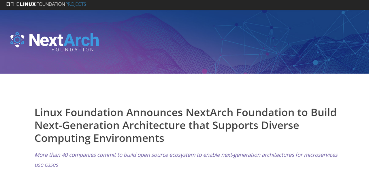 Tapdata参与筹建 NextArch Foundation.png